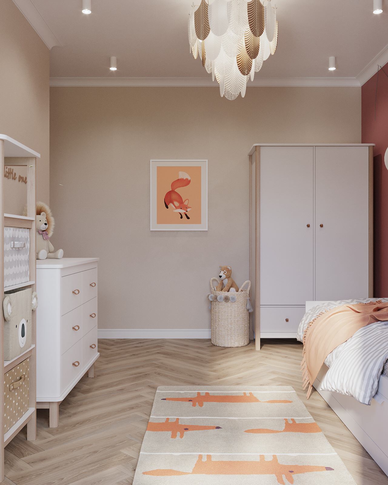 Дизайн проект квартиры 65м ЖК Зенит