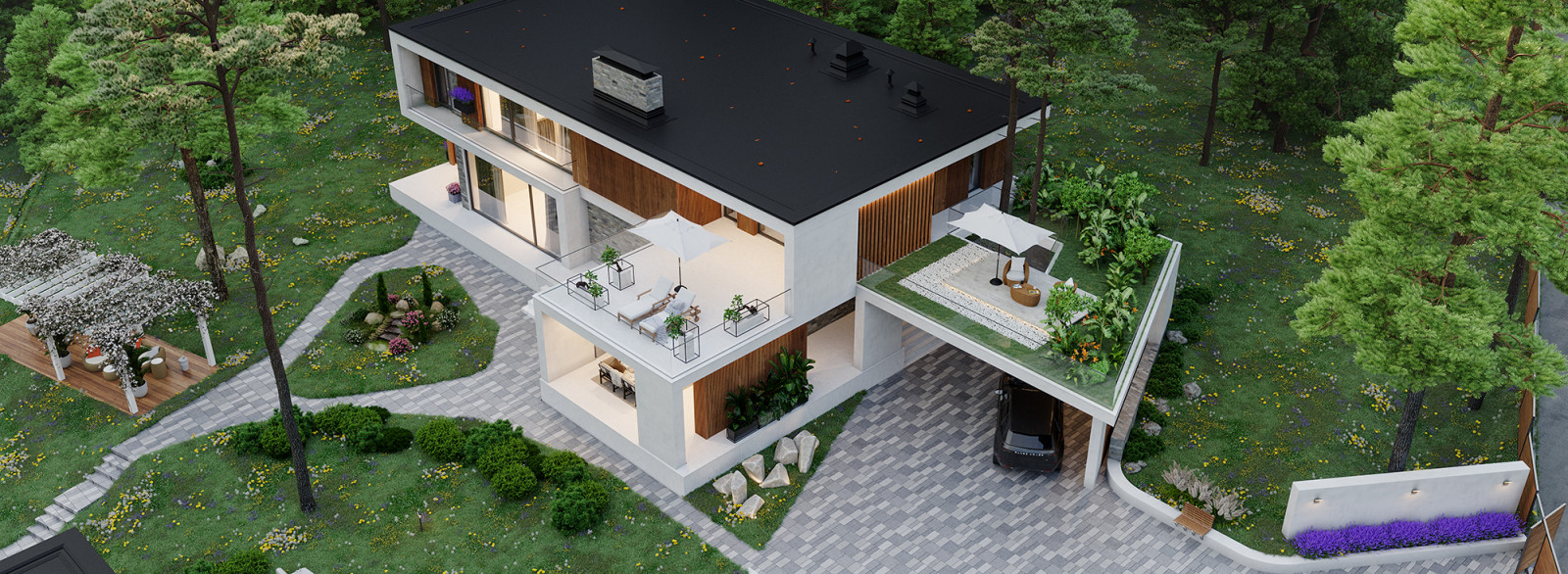 Индивидуальный жилой дом Солнечный берег