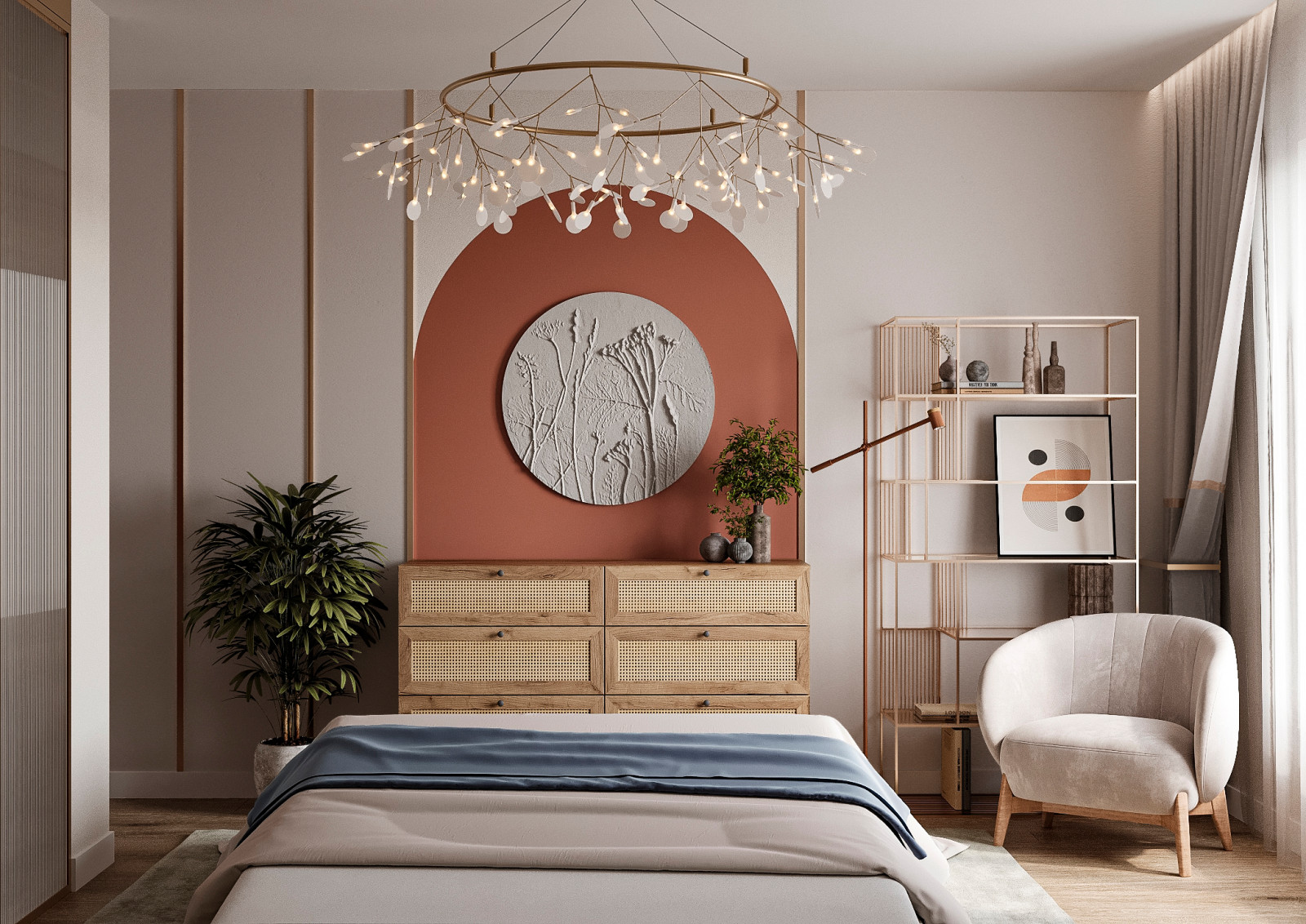 Уютная 2-х к.кв. с яркими оттенками