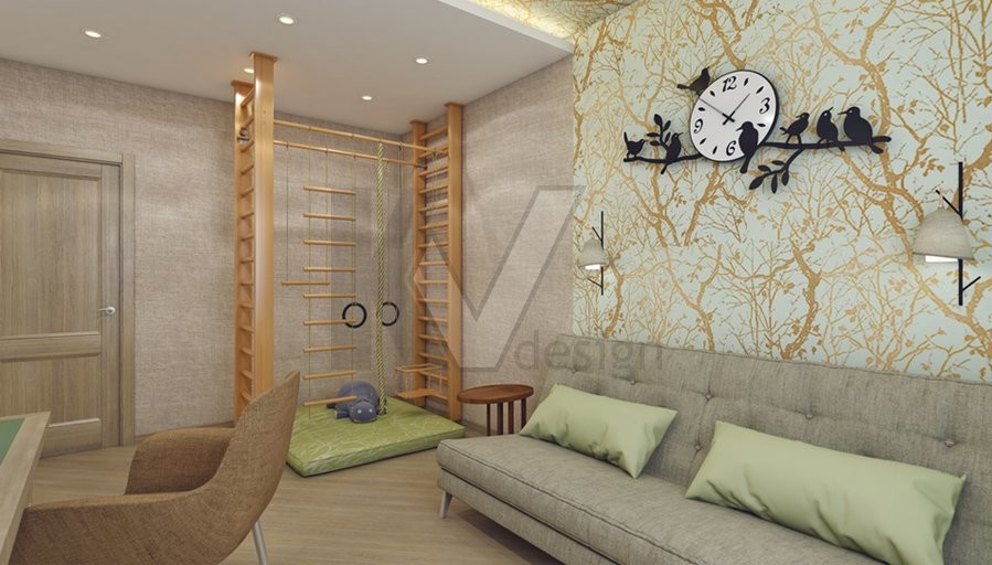 Дизайн четырехкомнатной квартиры, м. Киевская