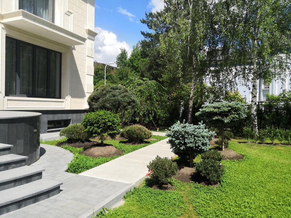 Обложка проекта: Landscape design of the territory (Moscow region)