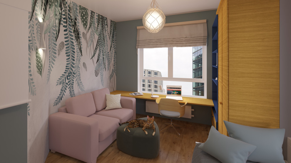 Обложка проекта: Совмещённая детская для мальчика и девочки