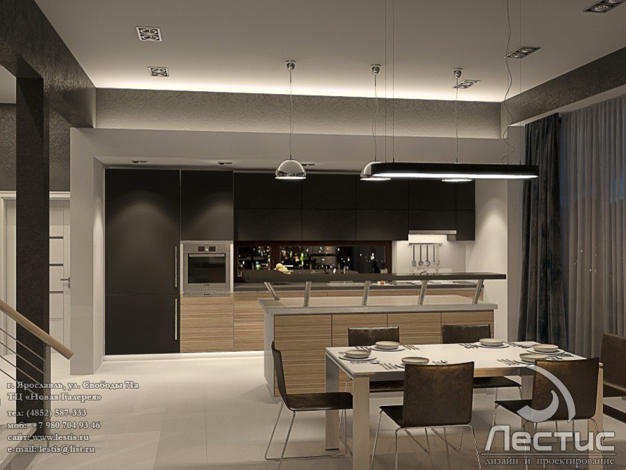 Современный дизайн частного дома в Ярославле