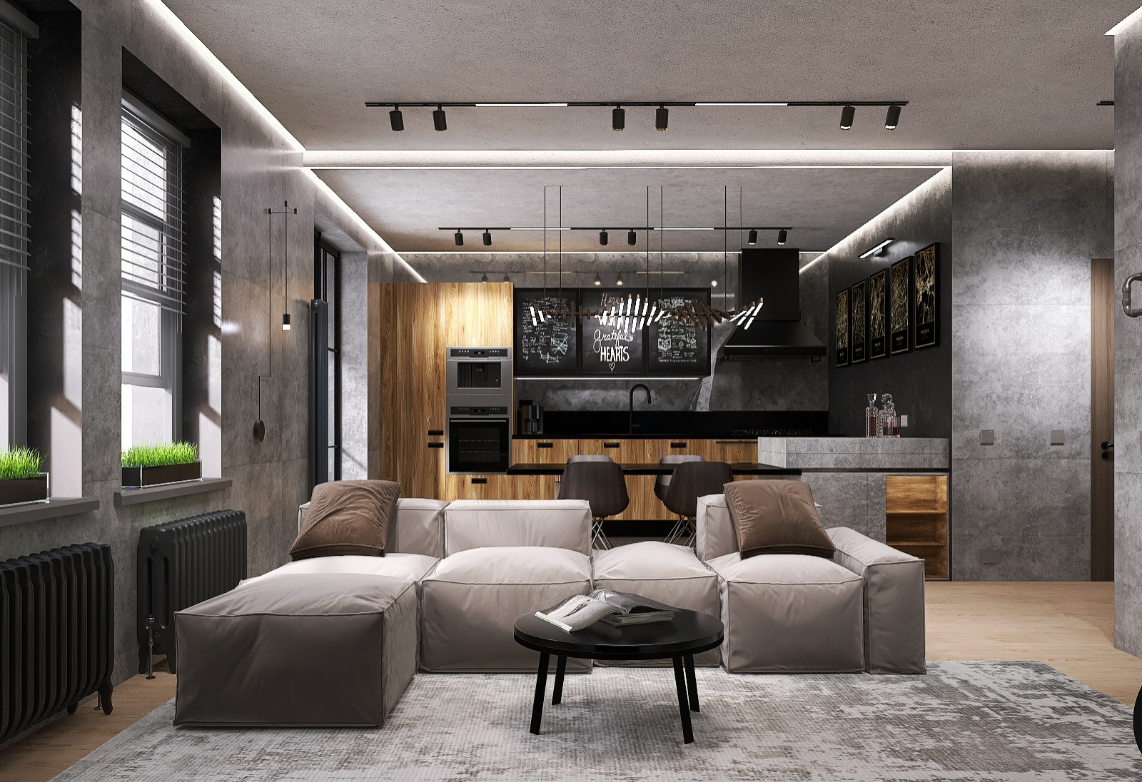 Обложка проекта: Брутальная двушка для холостяка