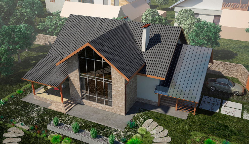 Индивидуальный жилой дом#1