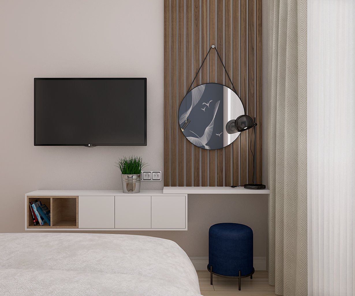 Проект в ЖК Green Park, Москва. Современная классика.