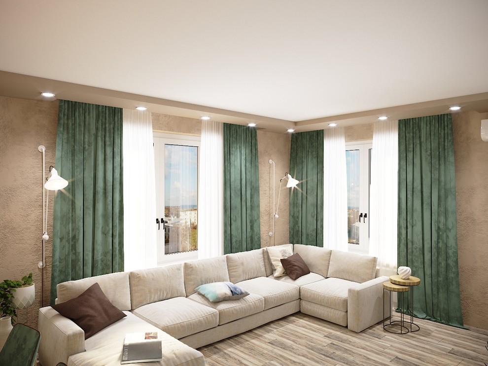 Трехкомнатная квартира в современном стиле