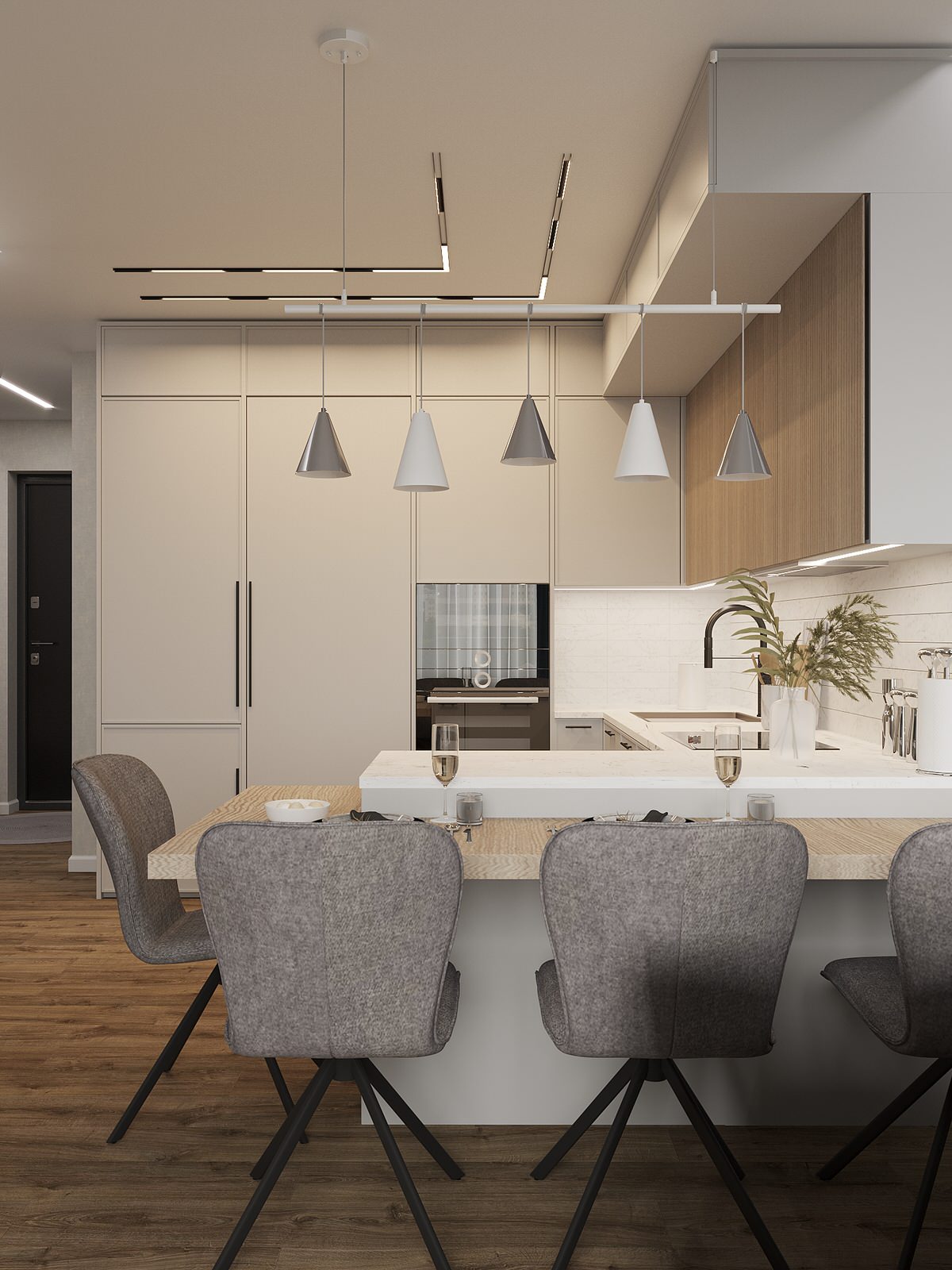 Дизайн-проект квартиры в ЖК "На Некрасова"