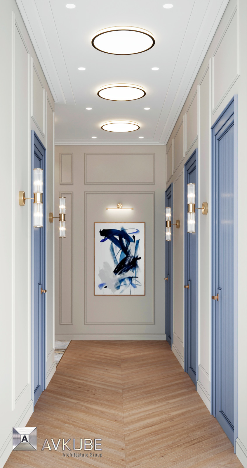 КВАРТИРА В СОВРЕМЕННОМ СТИЛЕ С ЭЛЕМЕНТАМИ КЛАССИКИ В ЖК CITY PARK