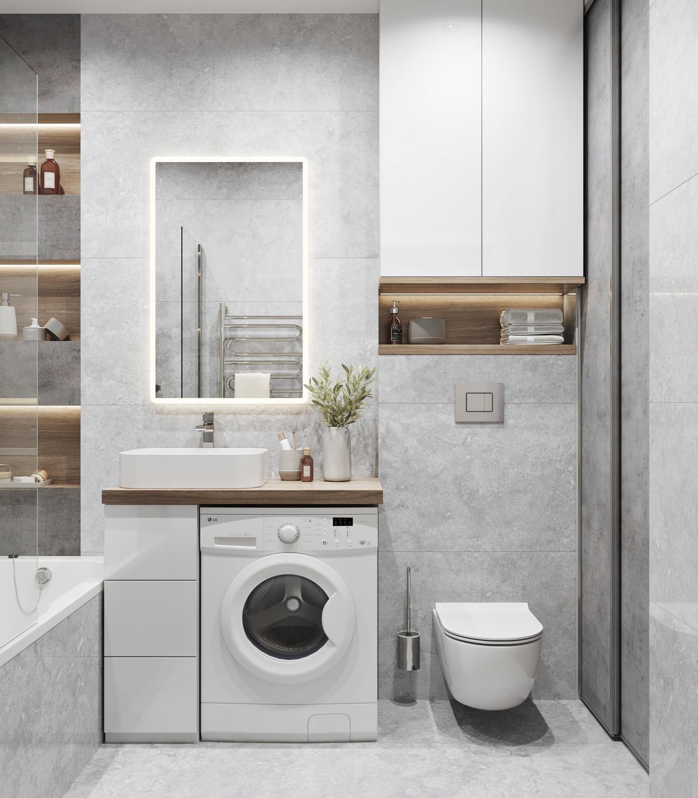 Квартира для молодой семьи с ребенком 80м2