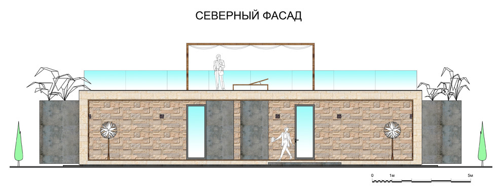 Небольшая "Южная" вилла в Крыму