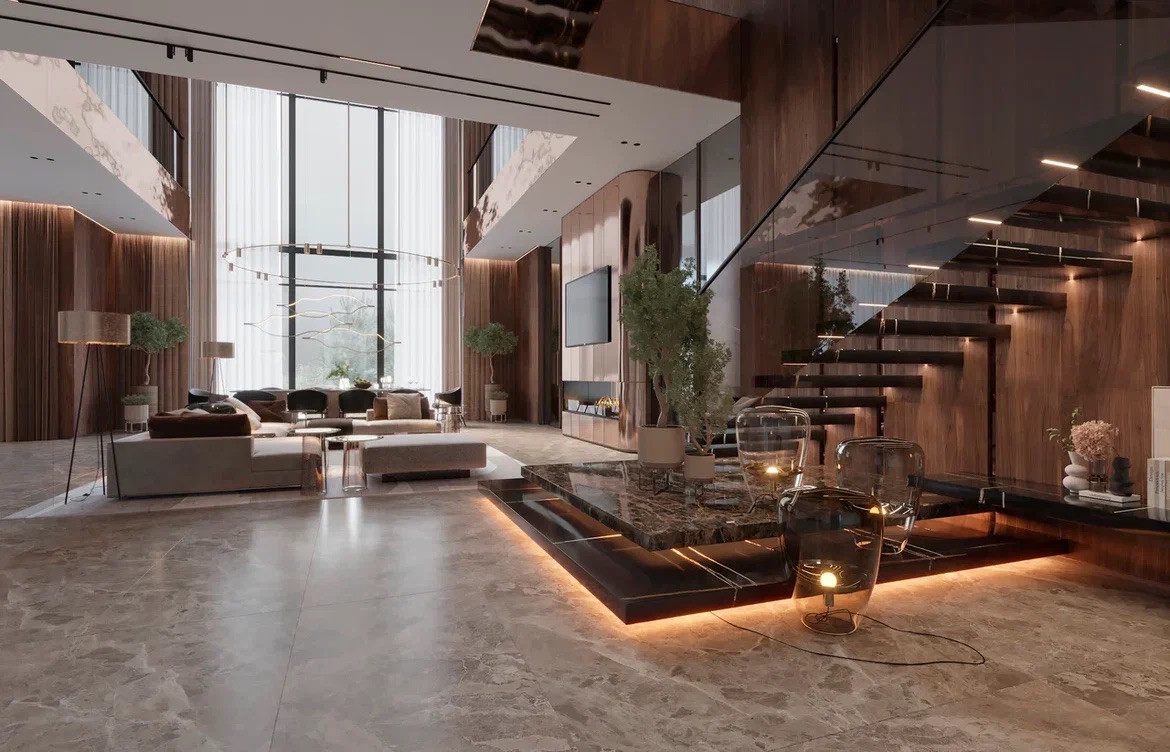 Утонченный дом в стиле Шато