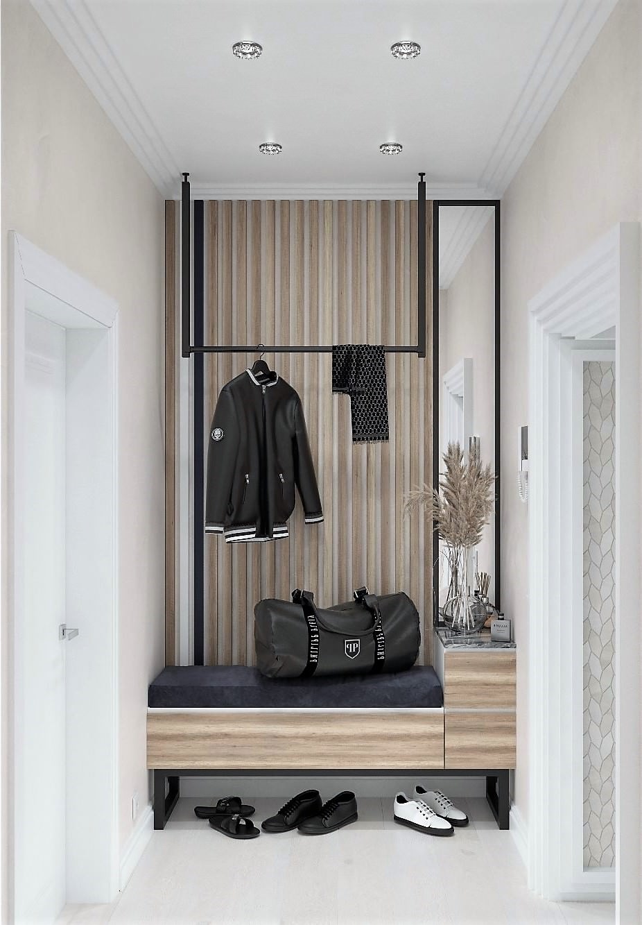 Дизайн интерьера частного дома первого этажа.