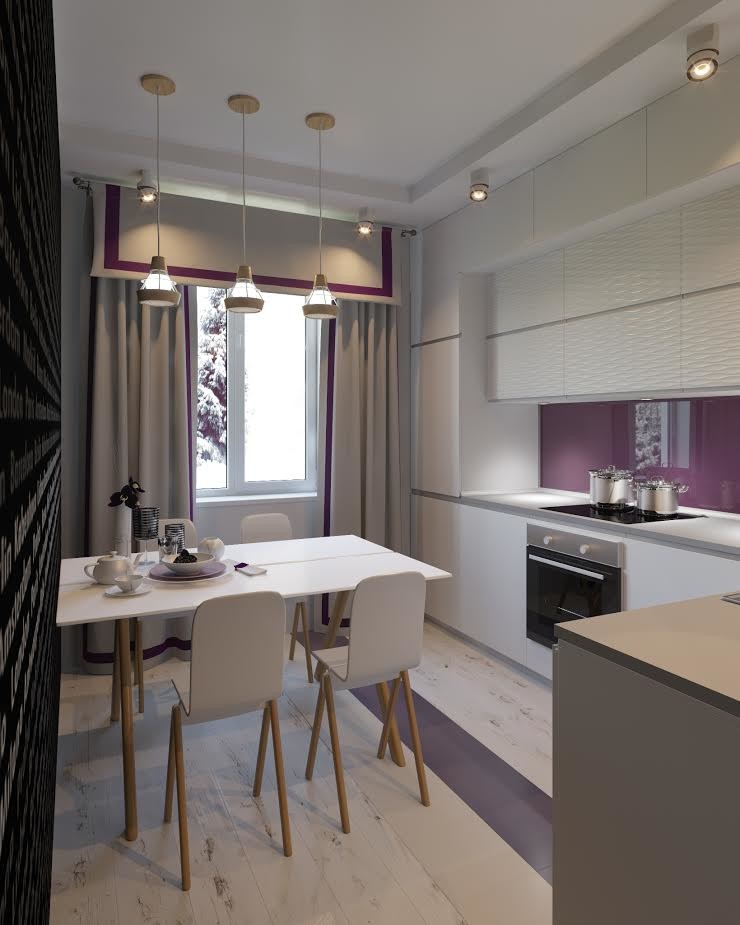 Квартира в стиле минимализм, «Академ-Парк»