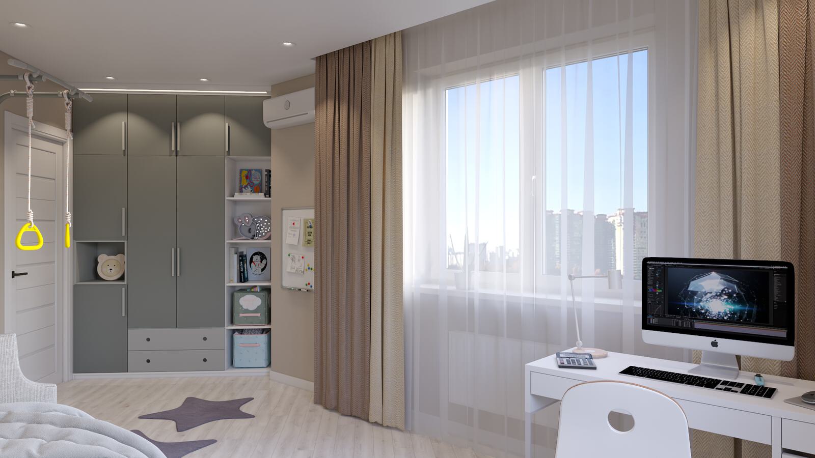 Дизайн четырехкомнатной квартиры Киев