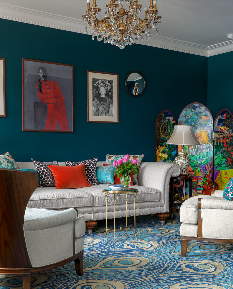 Houzz тур: Яркая квартира с небольшими комнатами