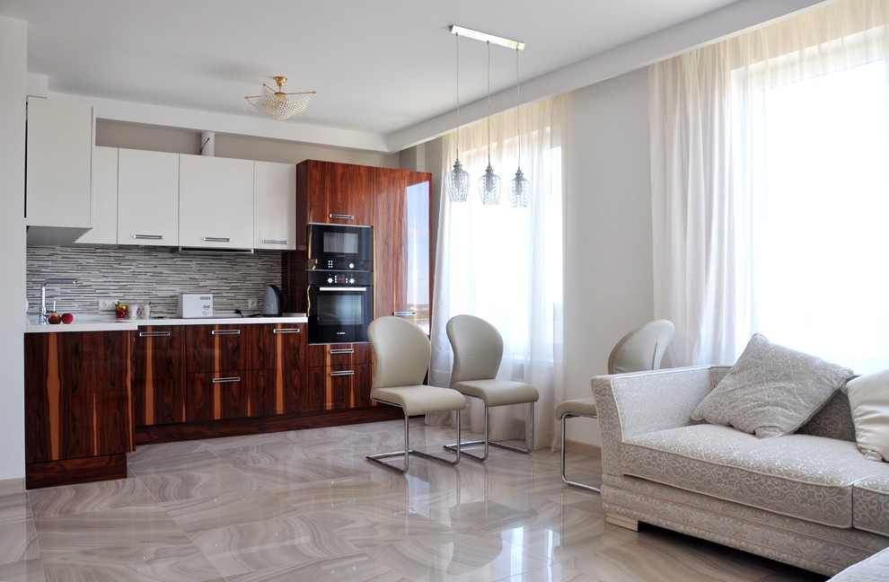 Ремонт двухкомнатной квартиры студии в новостройке  ЖК "Зелёный бор"