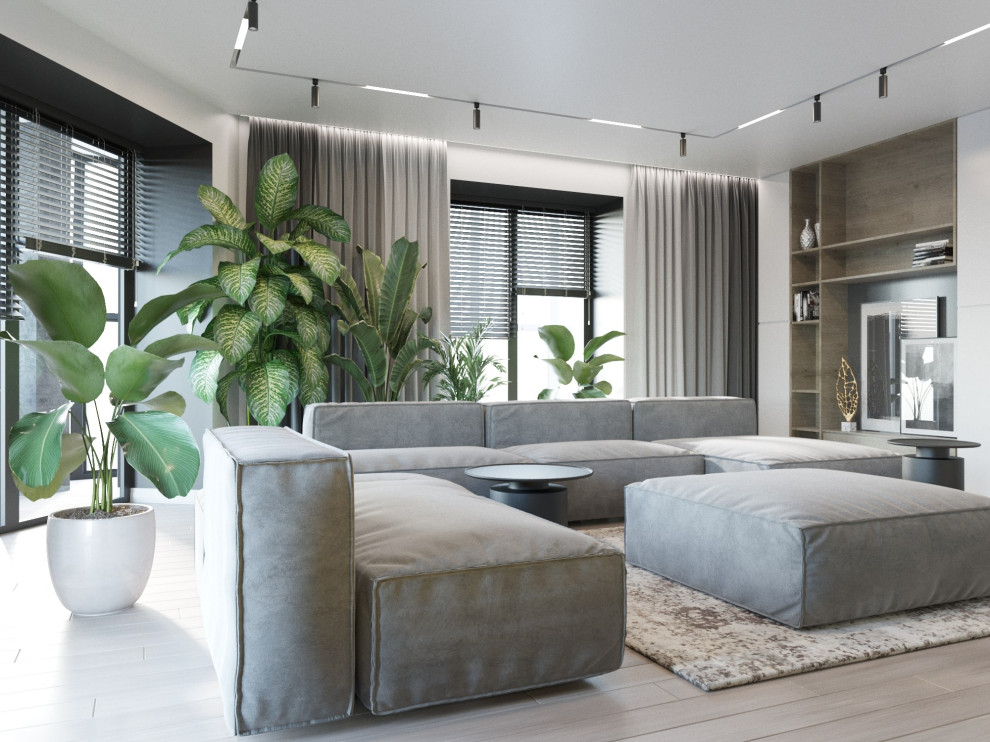 Белый, бежевый, серый...