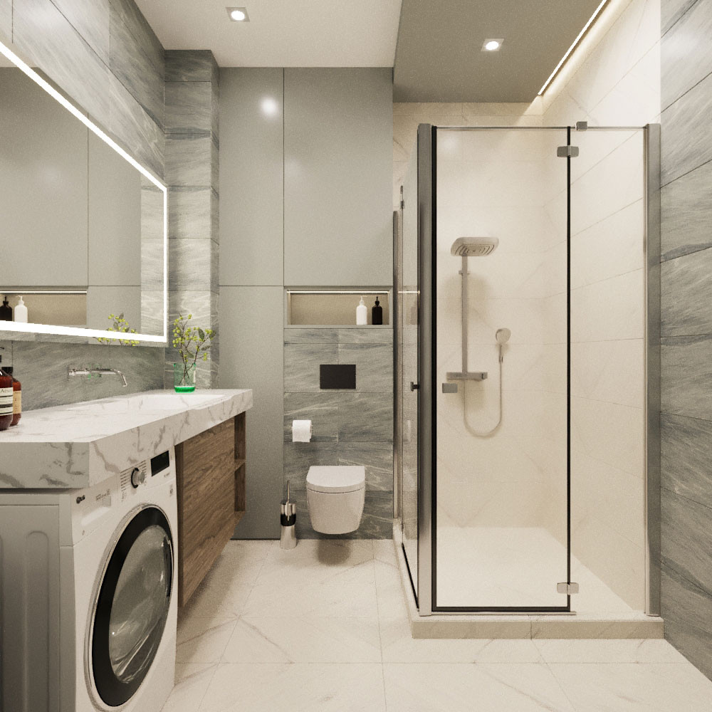 Двухкомнатная квартира в ЖК "Горки парк"