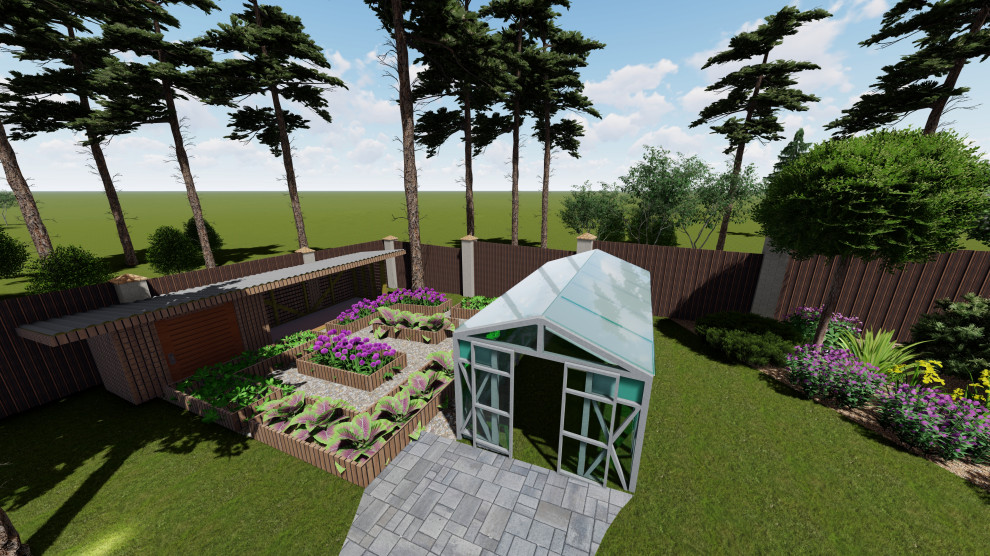 Сосновый лес