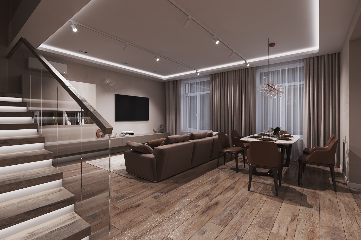 Таунхаус в лесу