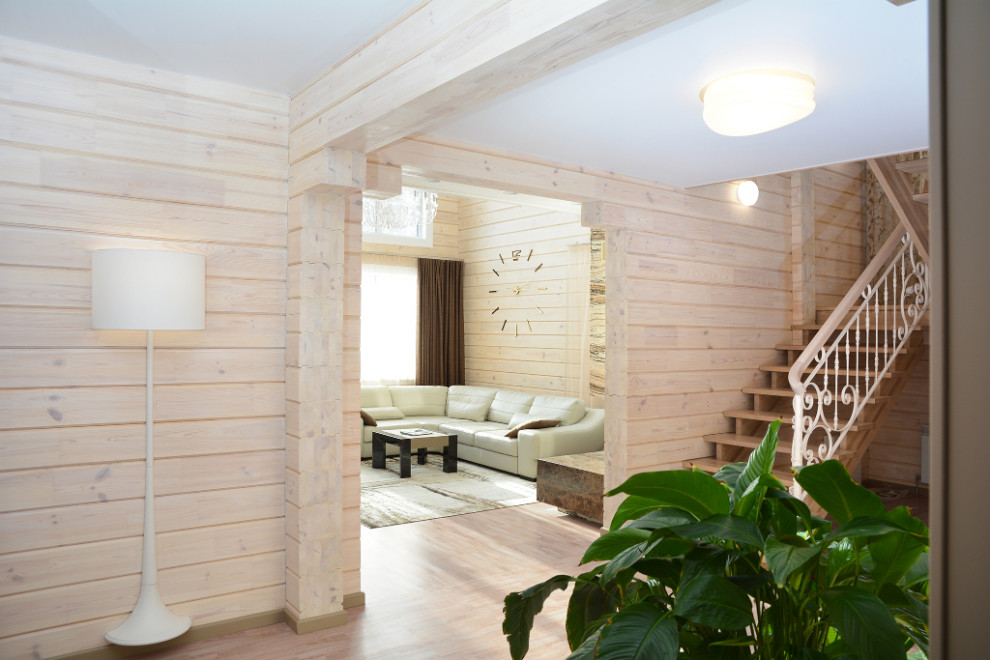 Планировка и дизайн интерьера двухэтажного дома