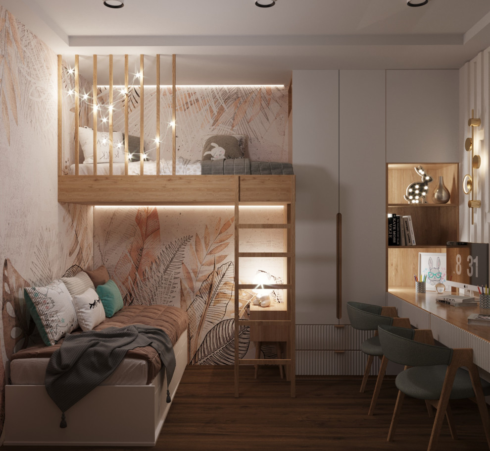 Вечерний вариант вида на детскую