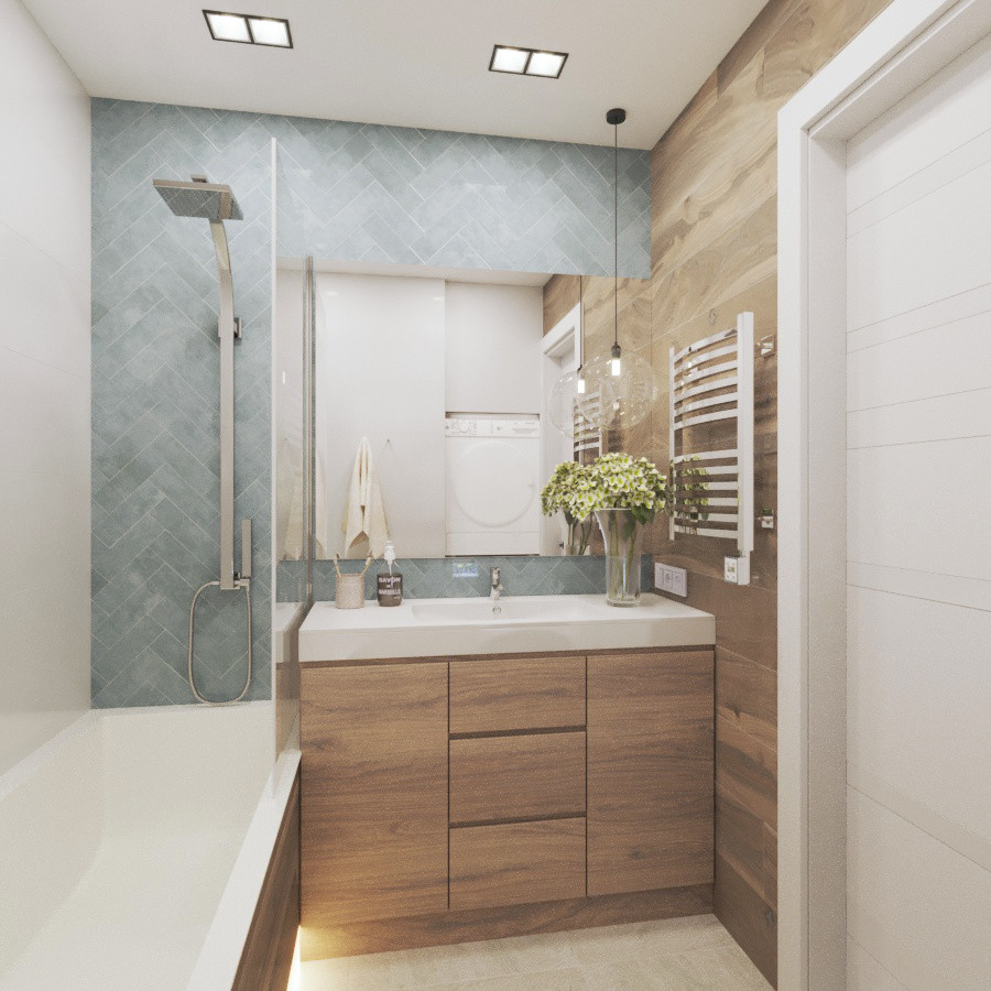 Обложка проекта: Дизайн-проект 2-х комнатной квартиры 2