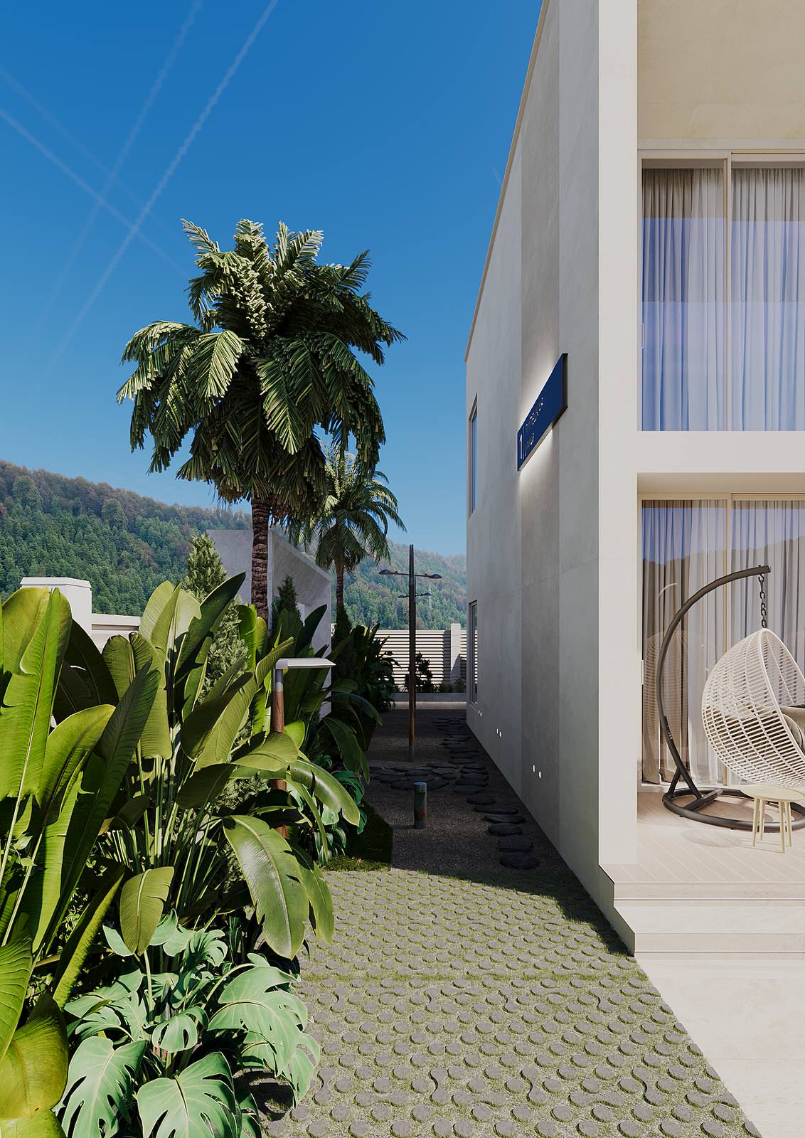 Архитектурный проект 2-ух этажной MINIVILLI.terra