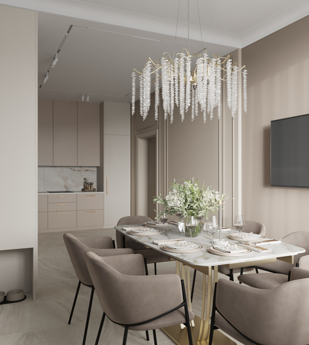 Кухня-столовая