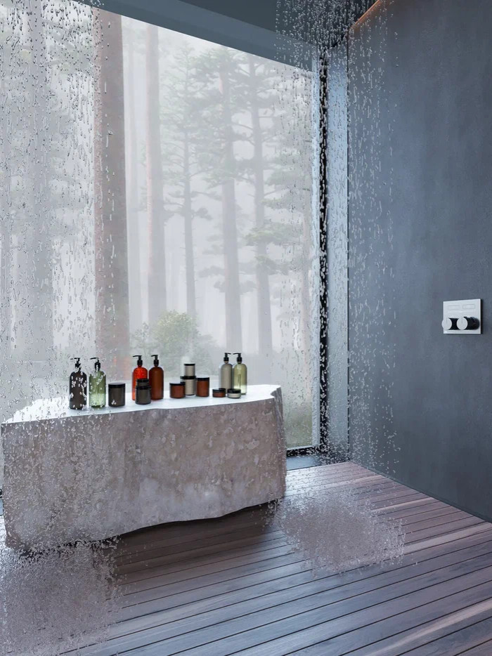 Спа -зона в интерьере дома в КП Променад