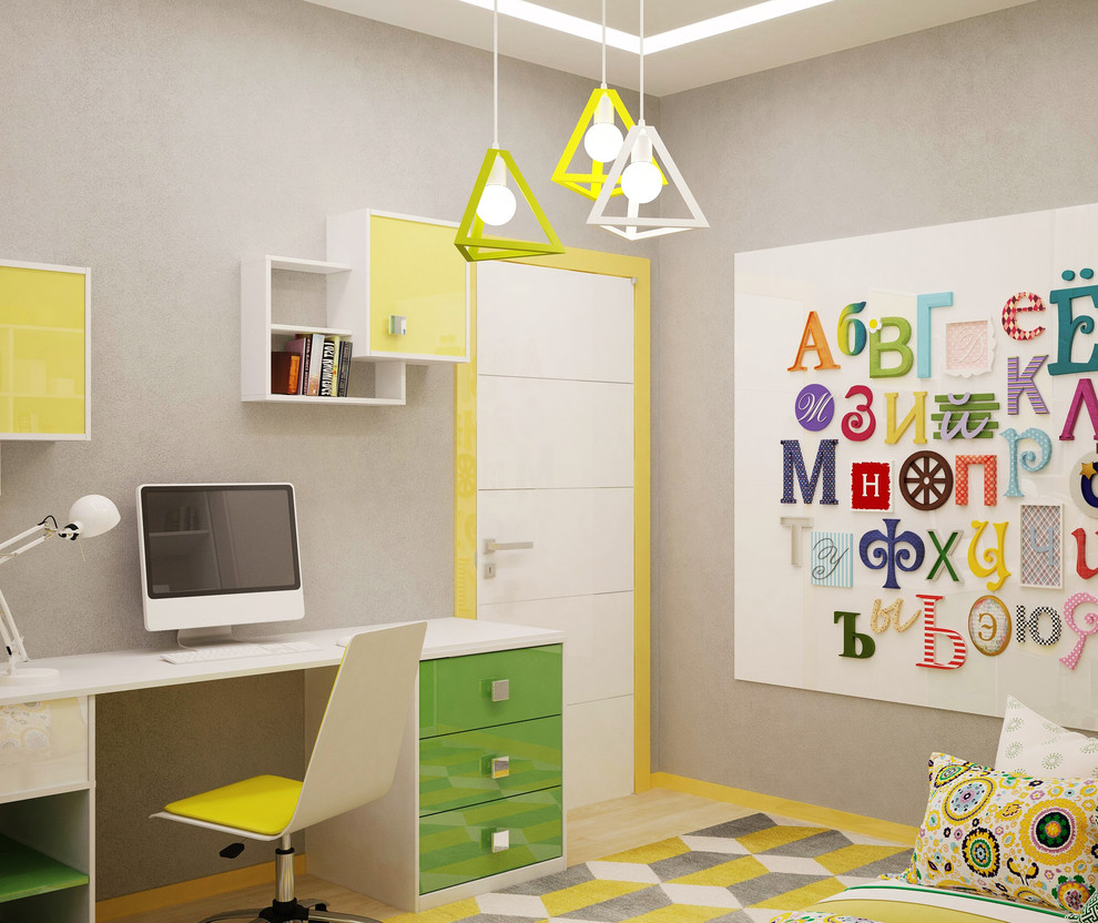 Летние краски для детской комнаты