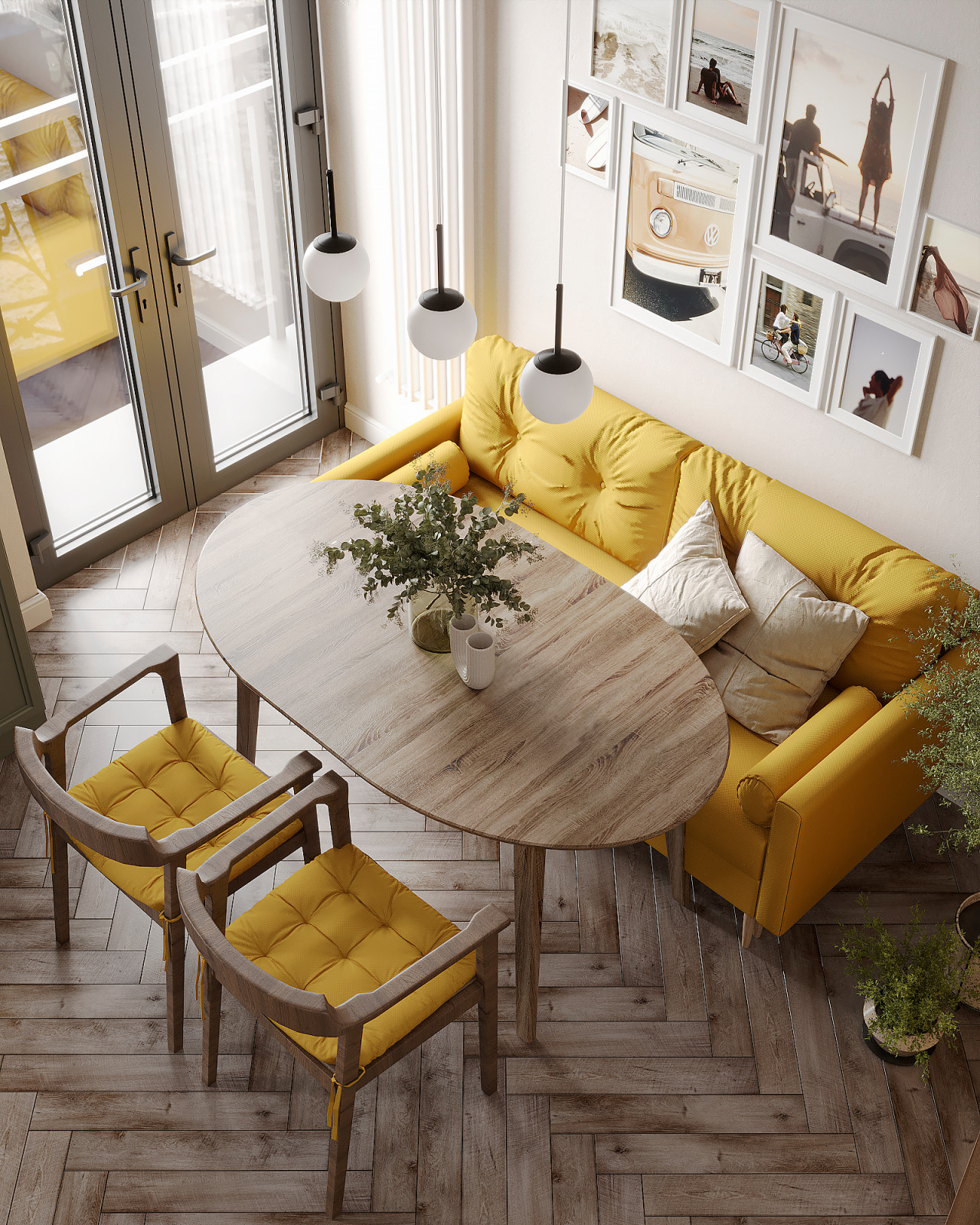 Квартира в стиле эклектика