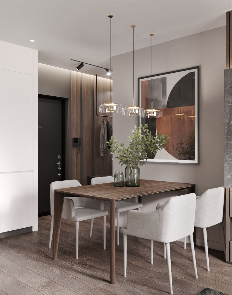 Дизайн-проект квартиры для молодой семьи в г. Москва