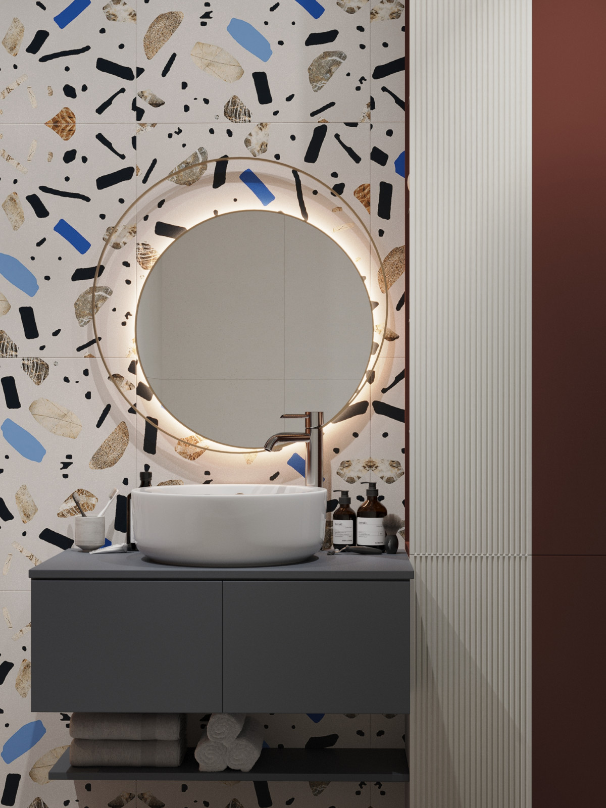 Квартира с ярким характером 120м2