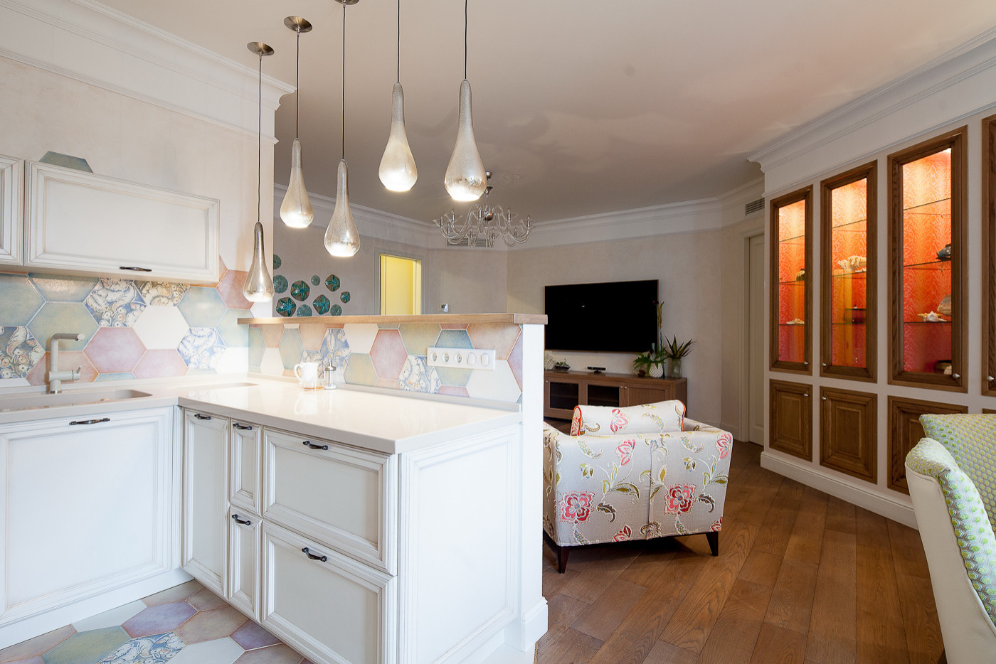 Гостиная в жк" Золотые ключи"