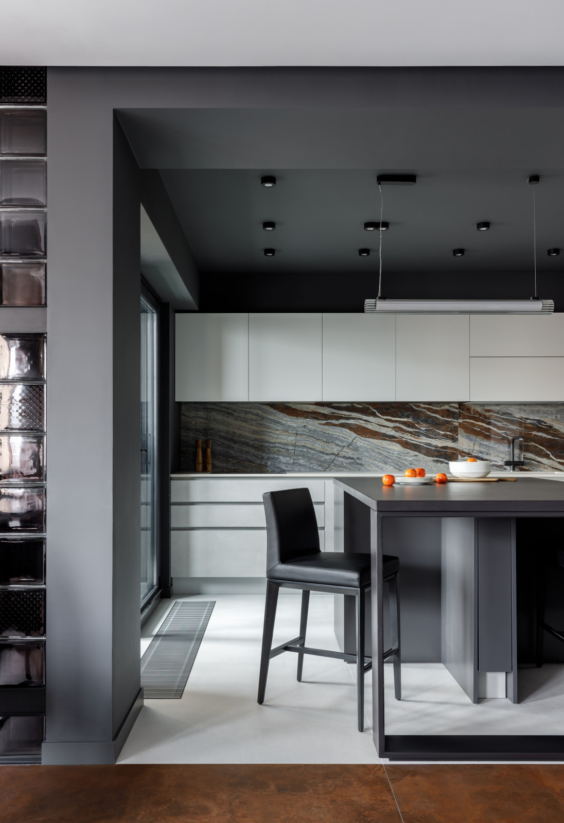 Кухня, акцентный фартук