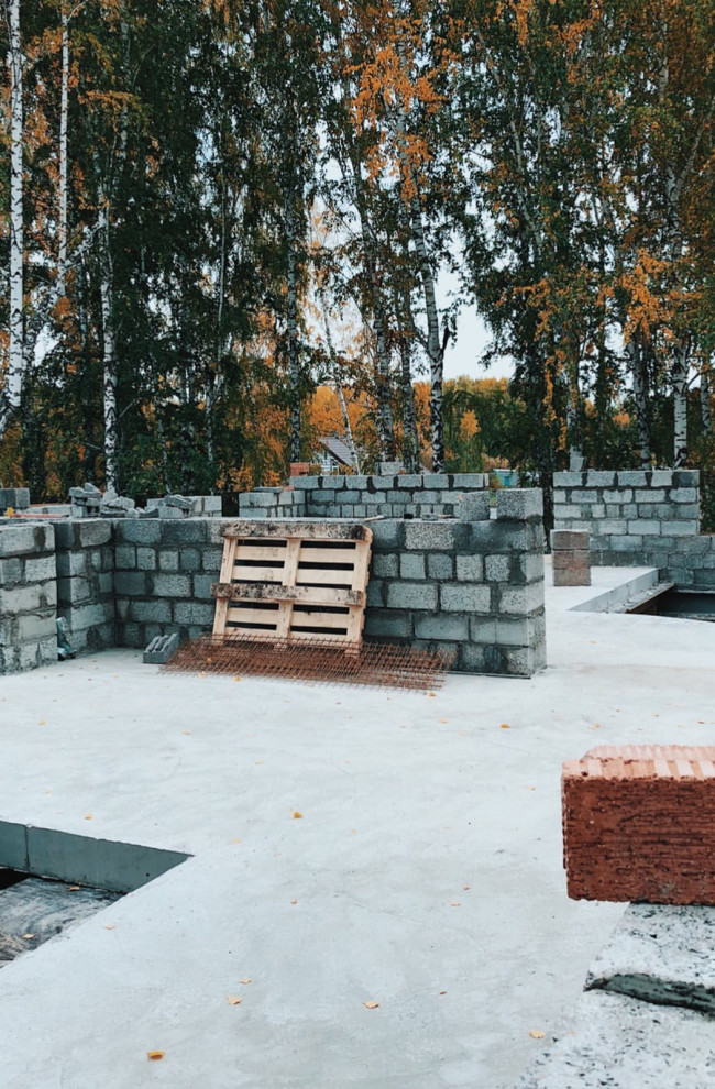 Кладка стен 2-го этажа