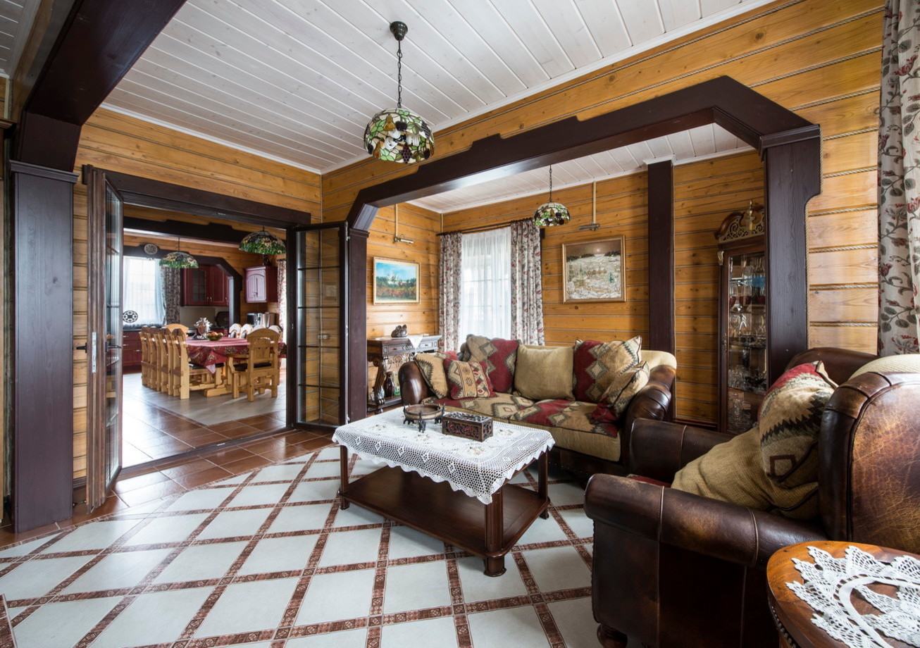 Деревянный дом под Звенигородом