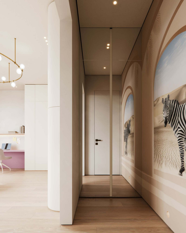 Теплый интерьер