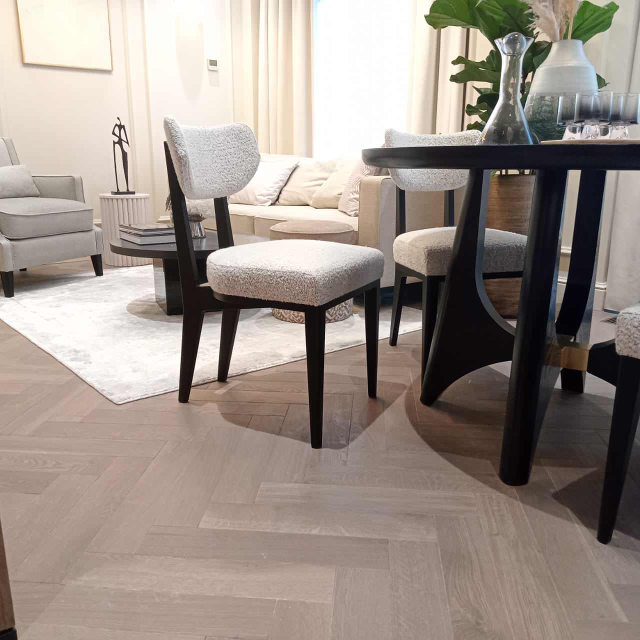 Инженерный паркет, дуб, английская ёлка