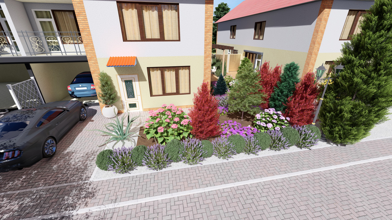 Обложка проекта: Ландшафтный дизайн в Геленджике