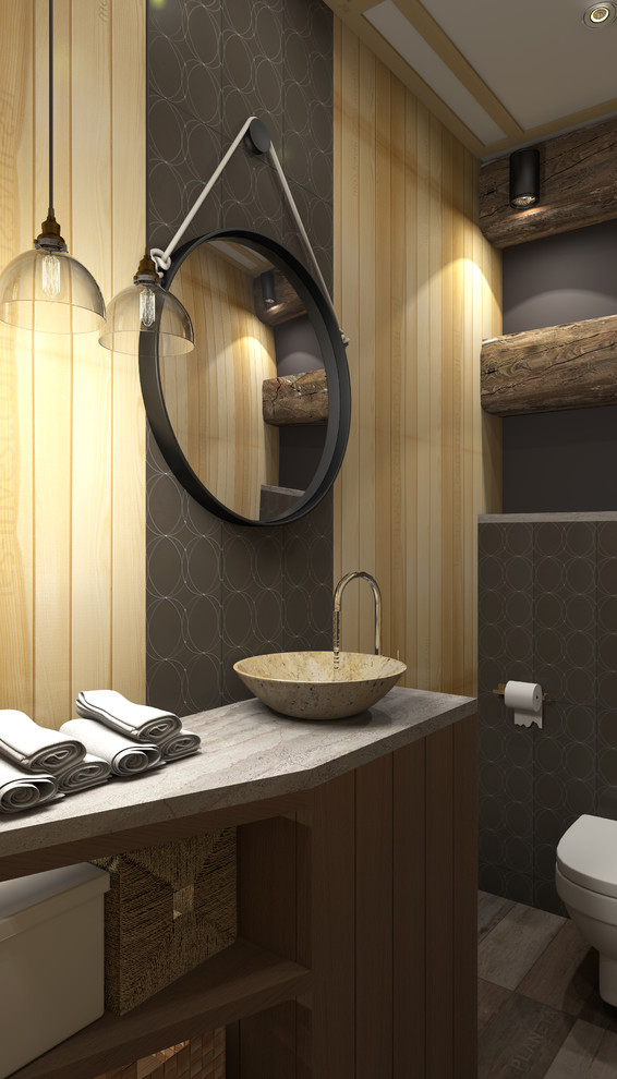 Обложка проекта: Интерьеры двухэтажной бани.