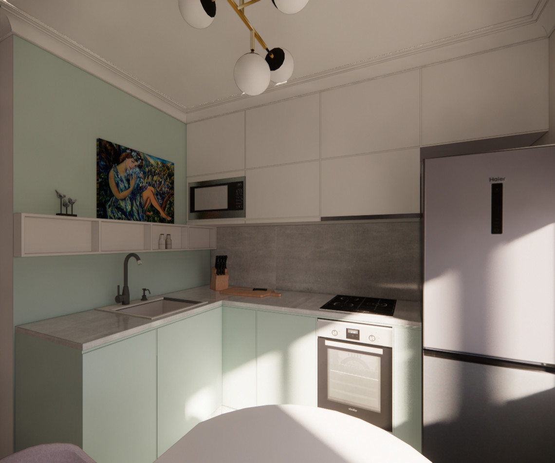 Однокомнатная квартира на Озерной