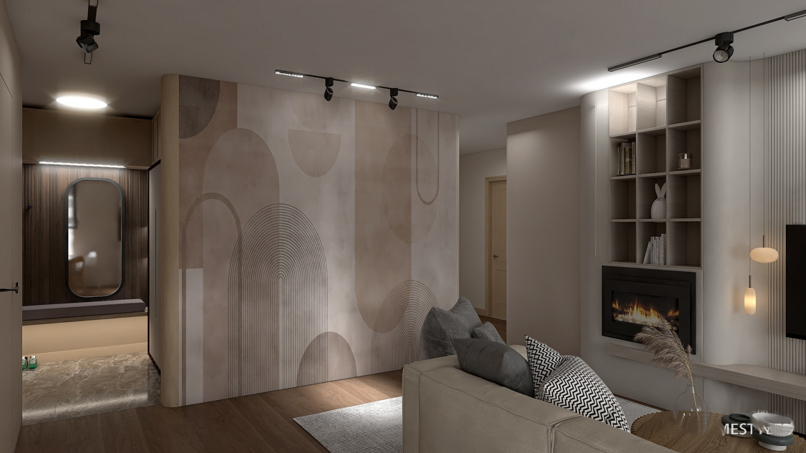 Кухня-гостиная