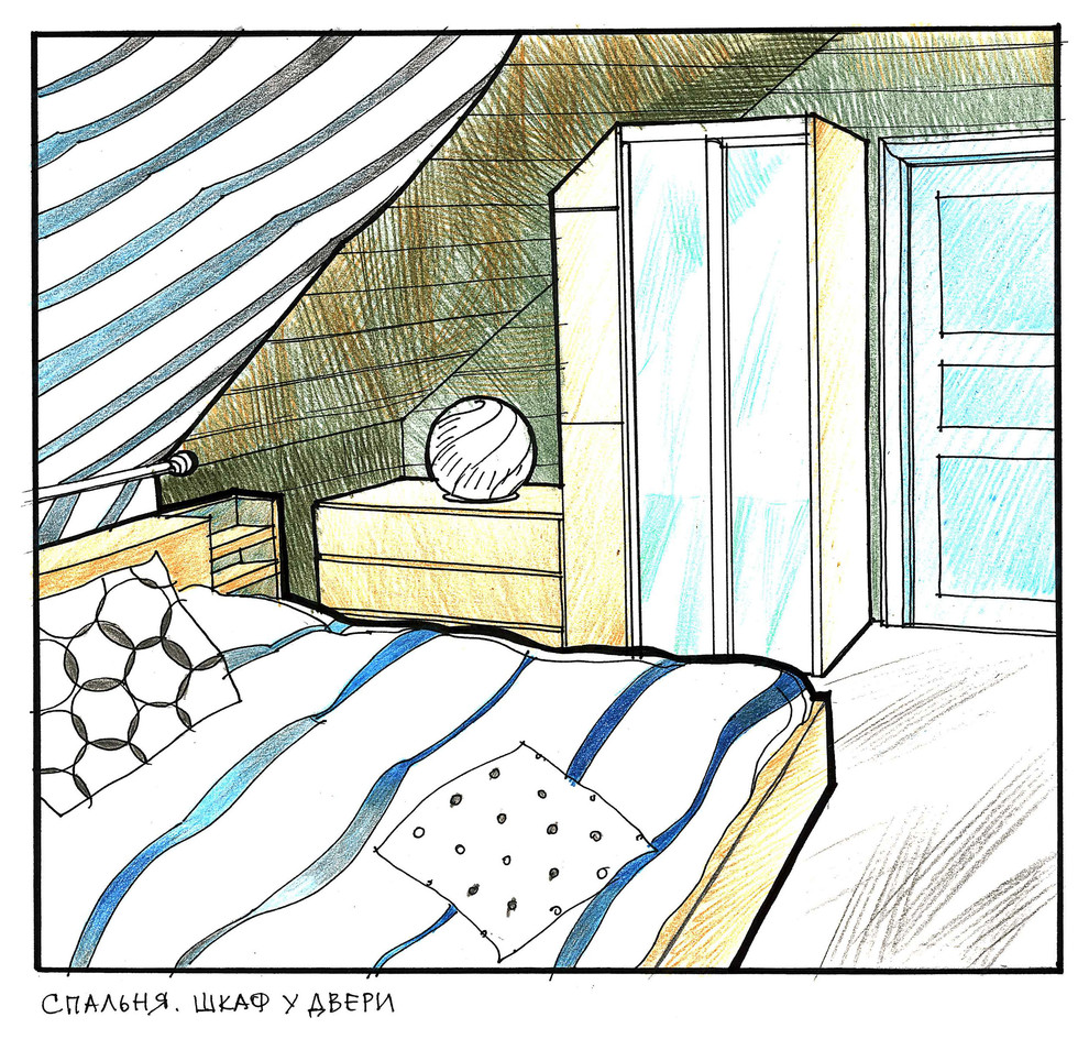 Интерьер загородного дома в Мичуринском