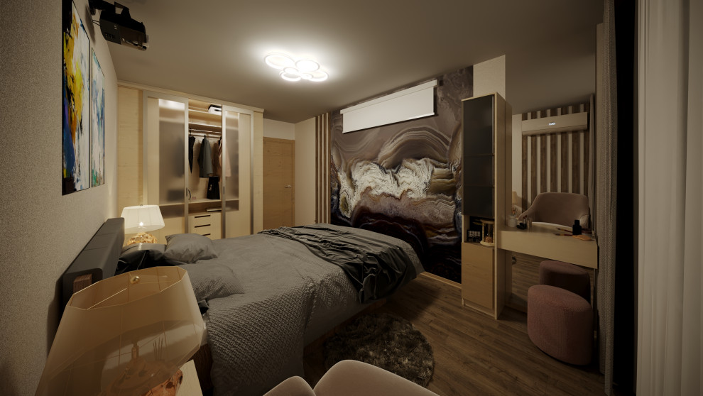 Обложка проекта: Визуализация дизайна интерьера комнаты