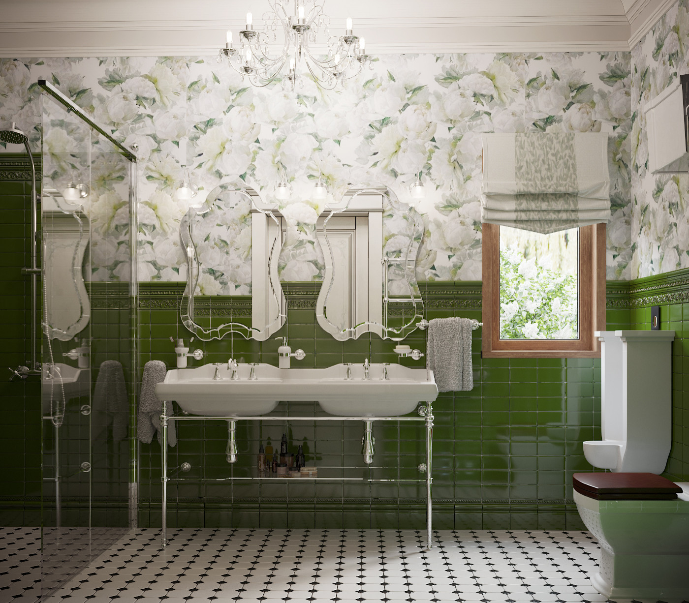 Интерьер в стиле Прованс в пос. Медное Озеро