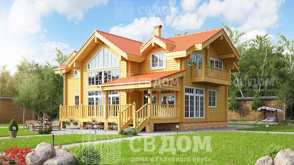 Спецпредложение на дома из клееного бруса