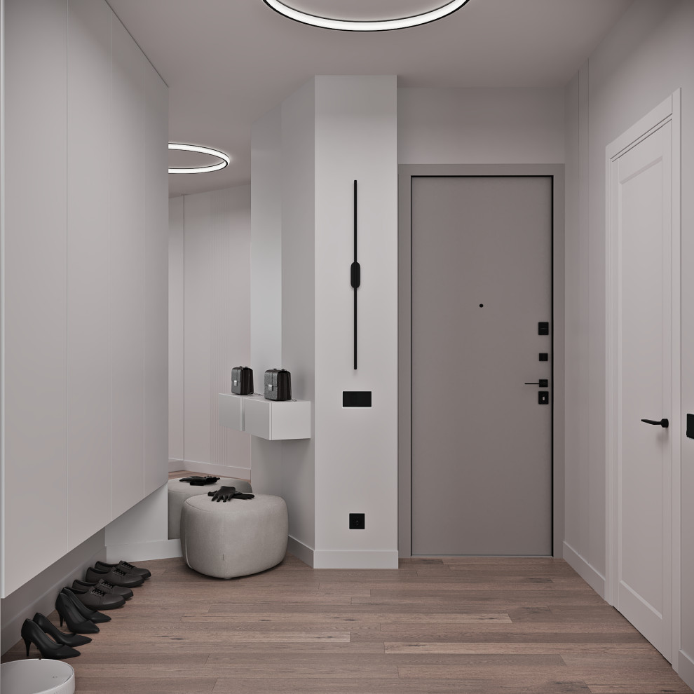 Дизайн проект двухуровневой квартиры